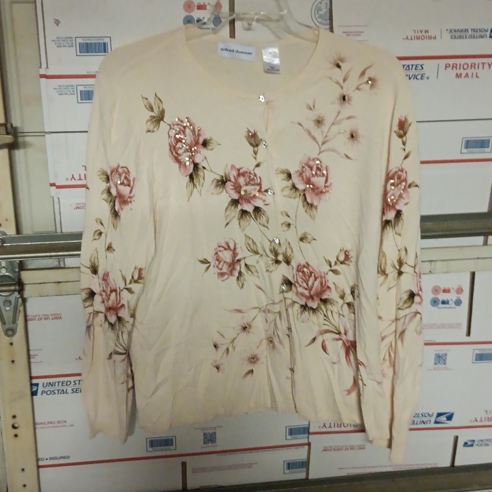 Alfred Dunner Size XL Floral Embellished (SKU 605)